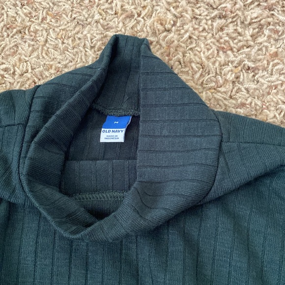 dark green old navy dress size medium - Picture 4 of 4